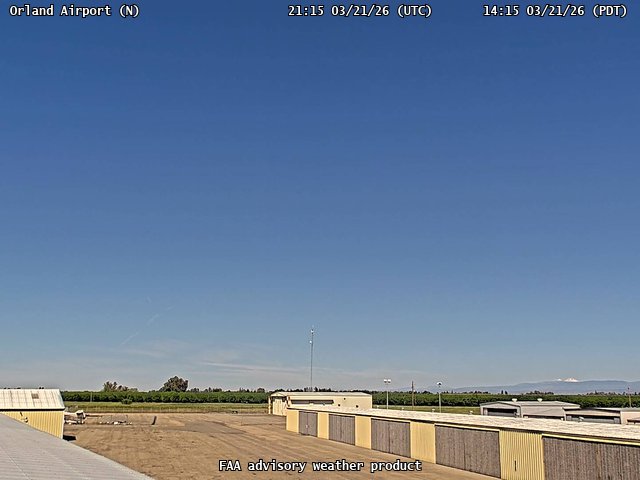 Orland Airport — North live webcam