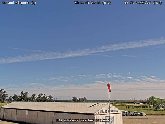 Orland Airport — East live webcam