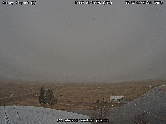 Scobey Airport — South live webcam