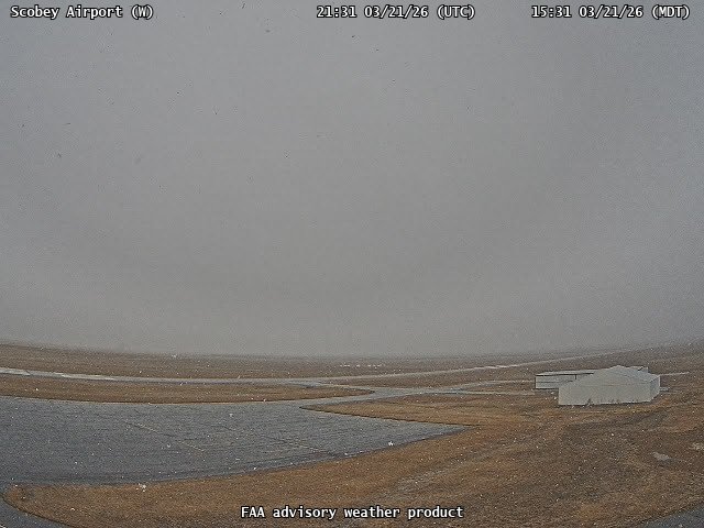 Scobey Airport — West live webcam