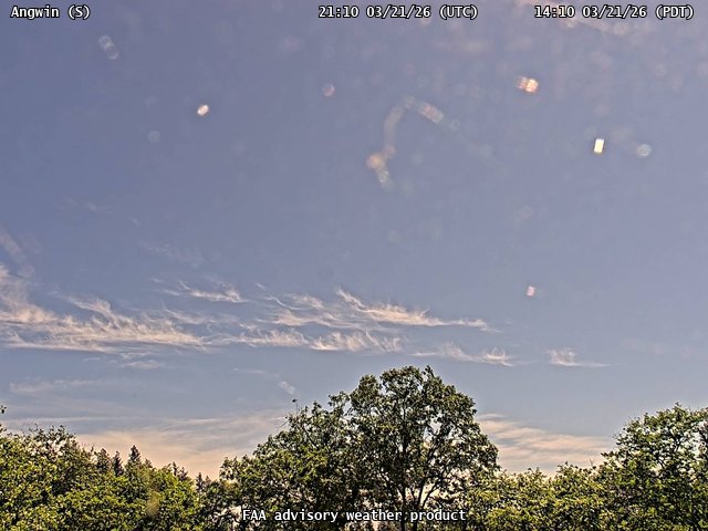 Angwin — South live webcam