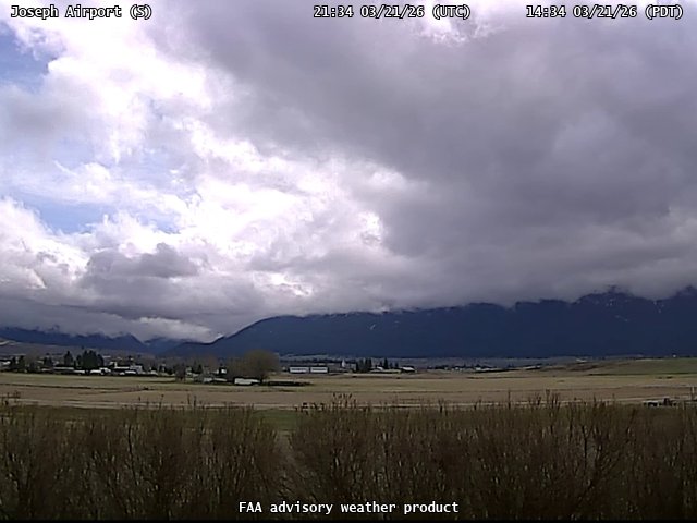 Joseph Airport — South live webcam