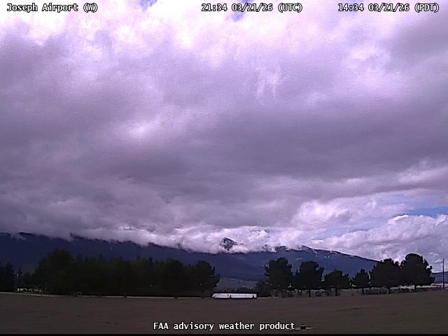 Joseph Airport — West live webcam