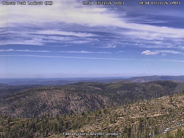 Duncan Peak Lookout — NorthWest live webcam