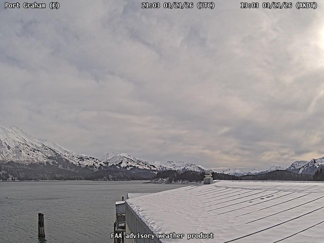 Port Graham — East live webcam