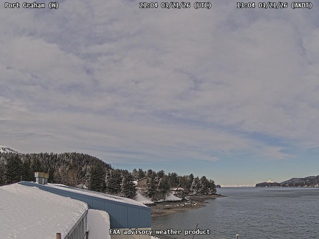 Port Graham — West live webcam