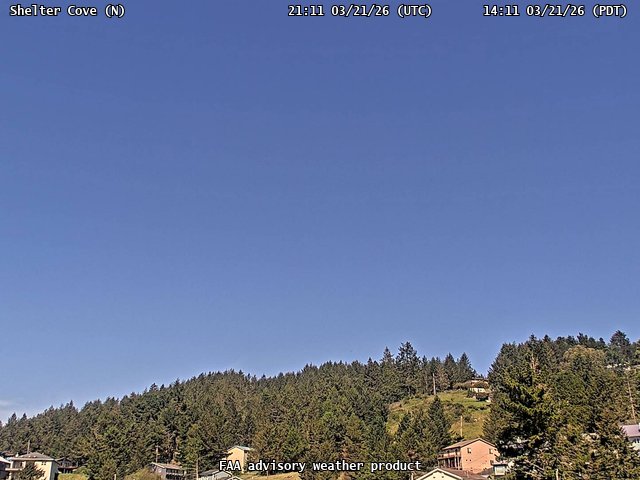 Shelter Cove — North live webcam