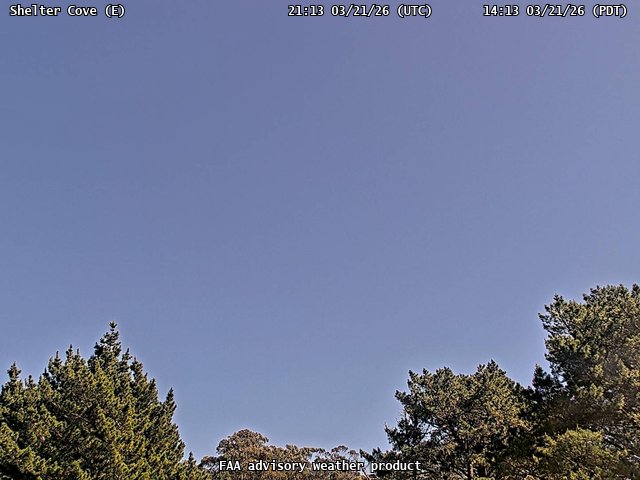 Shelter Cove — East live webcam