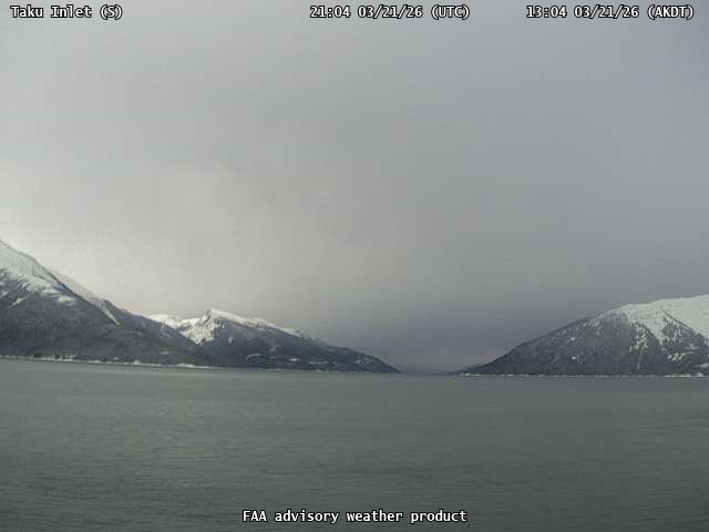 Taku Inlet — South live webcam