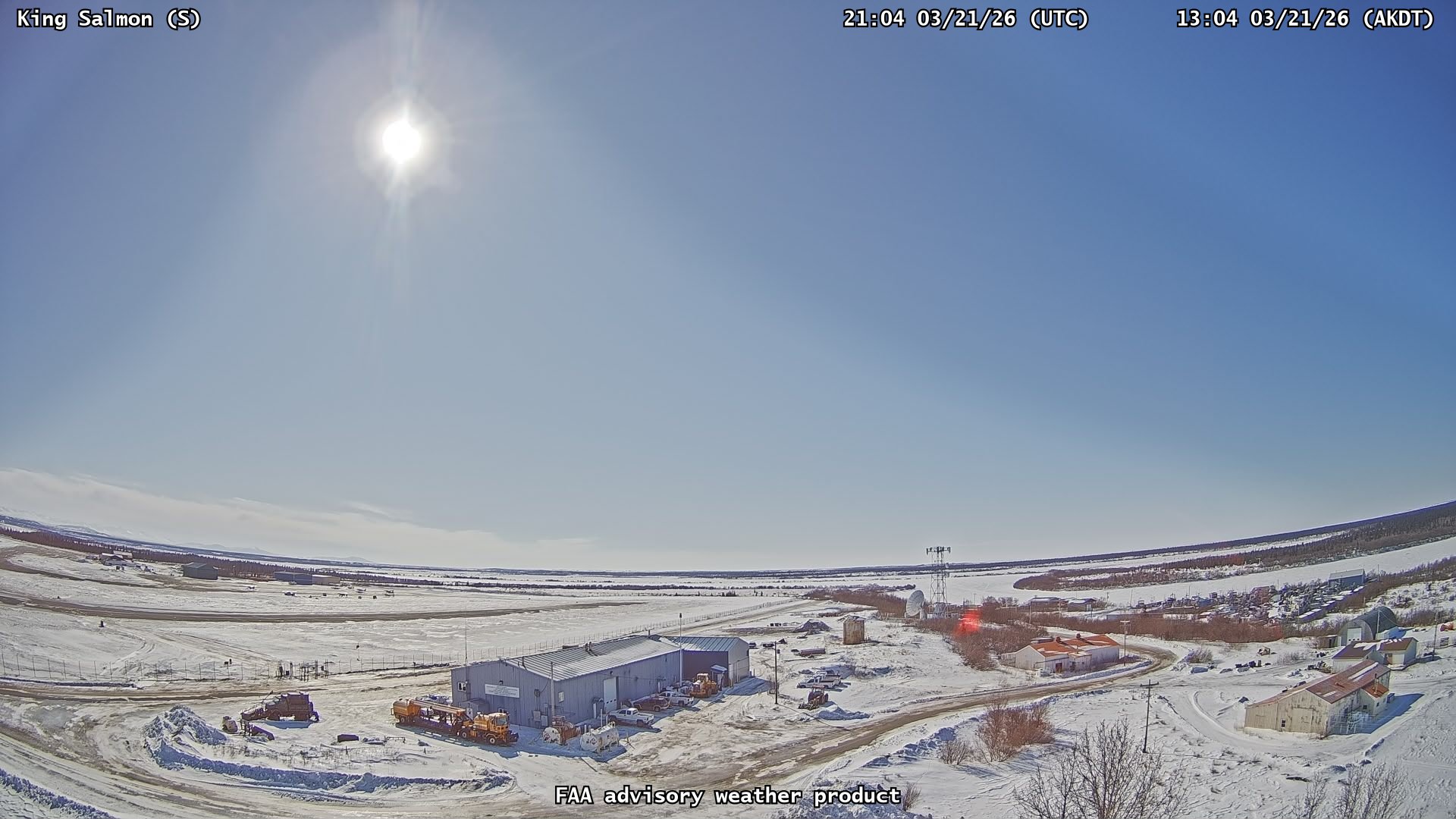 King Salmon — South live webcam