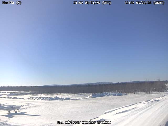 Huslia — South live webcam