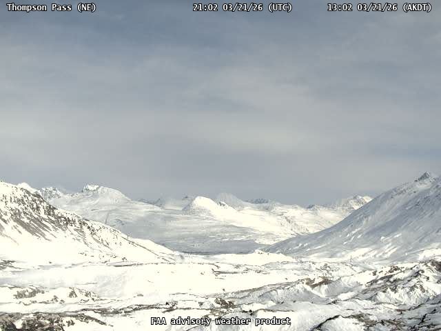 Thompson Pass — NorthEast live webcam