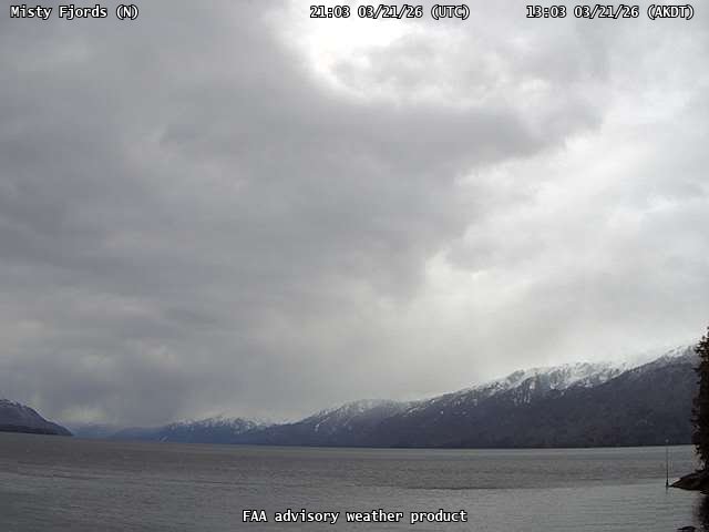 Misty Fjords — North live webcam