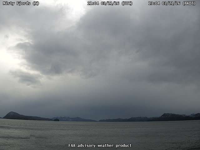 Misty Fjords — South live webcam