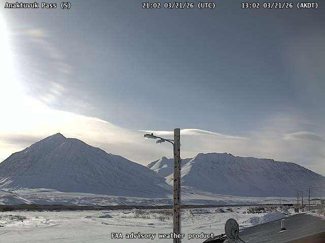 Anaktuvuk Pass — South live webcam