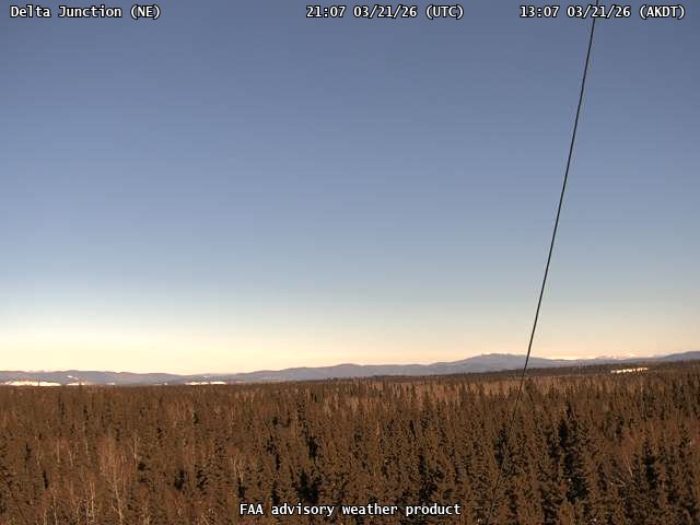 Delta Junction — NorthEast live webcam