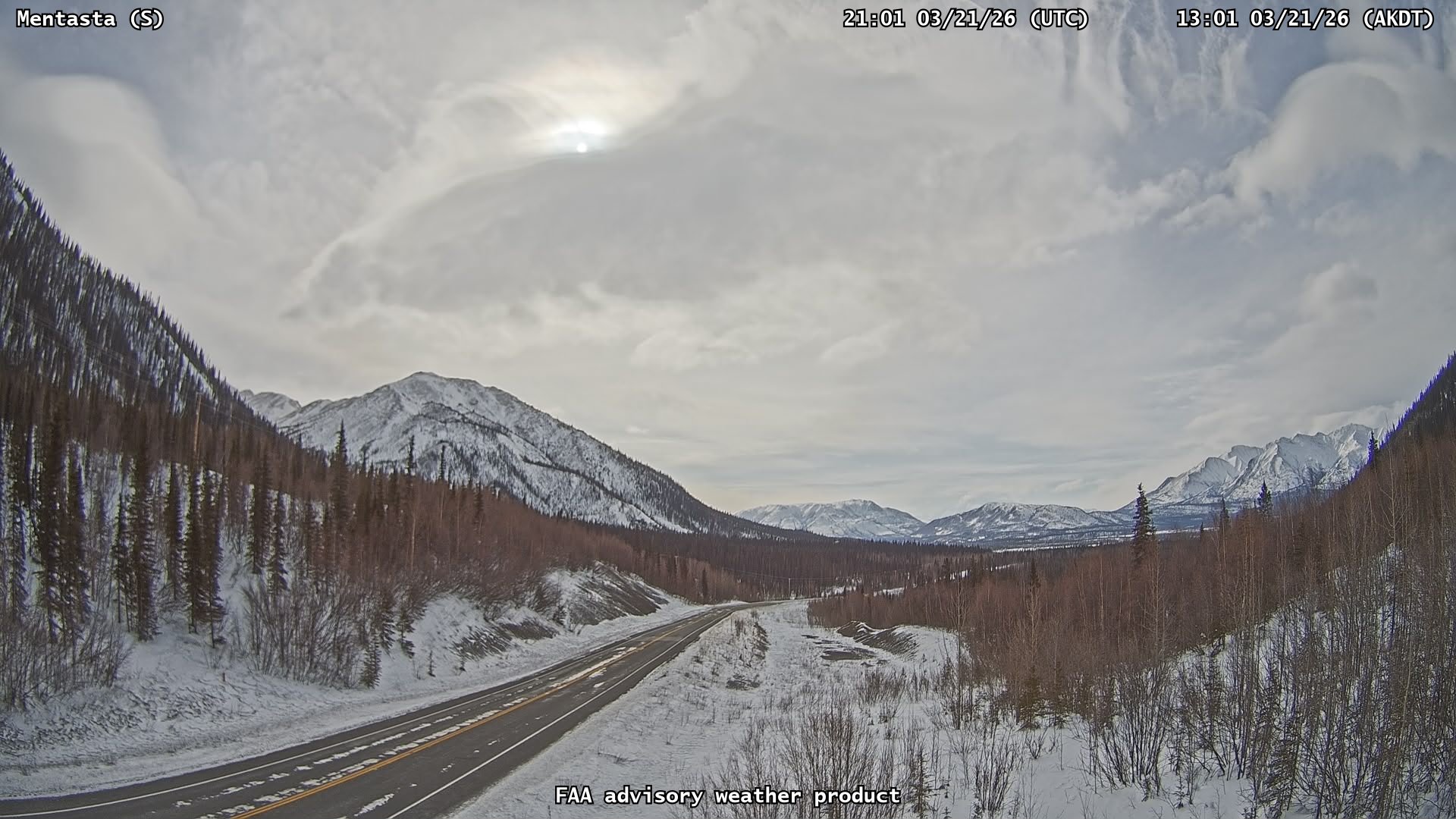 Mentasta — South live webcam