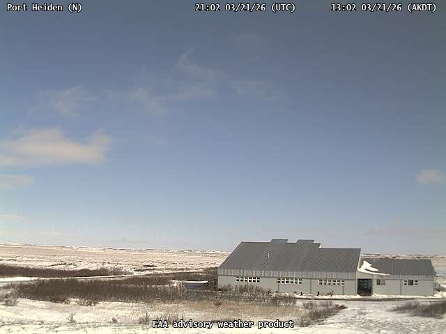 Port Heiden — North live webcam