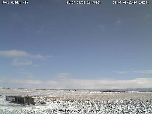 Port Heiden — East live webcam