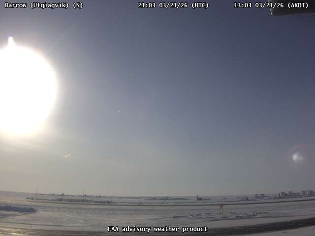 Barrow (Utqiagvik) — South live webcam