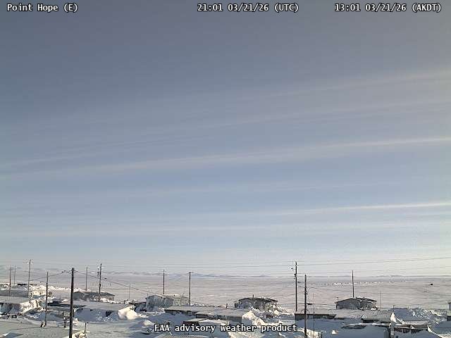 Point Hope — East live webcam
