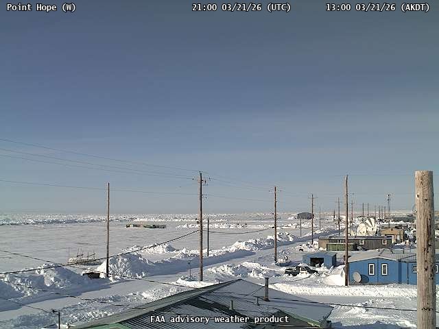 Point Hope — West live webcam