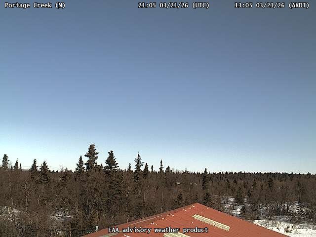 Portage Creek — North live webcam