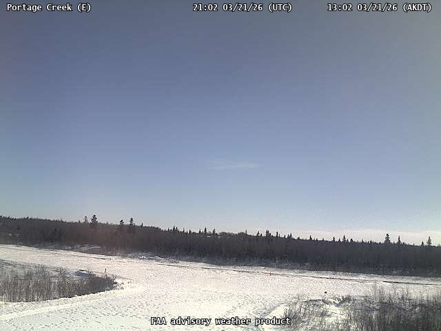 Portage Creek — East live webcam