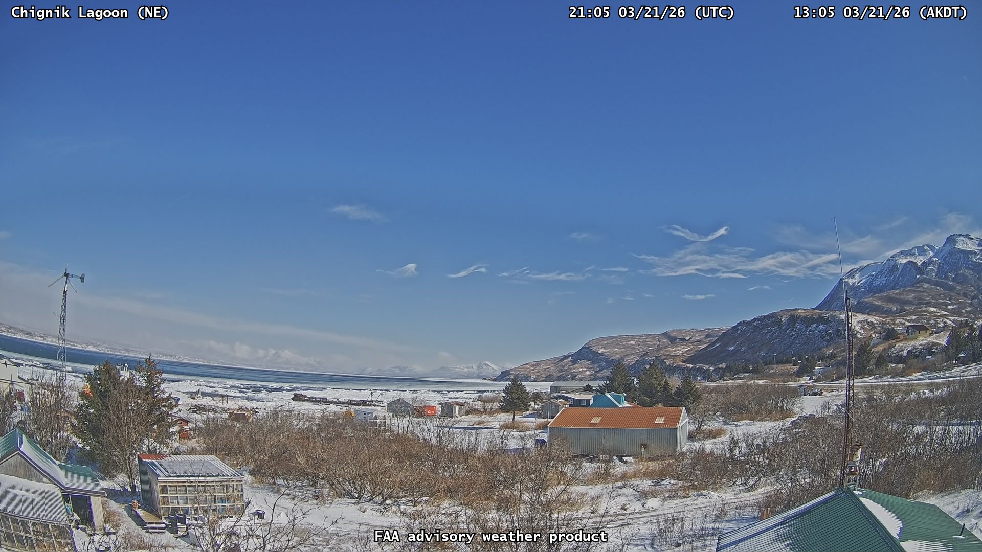Chignik Lagoon — NorthEast live webcam