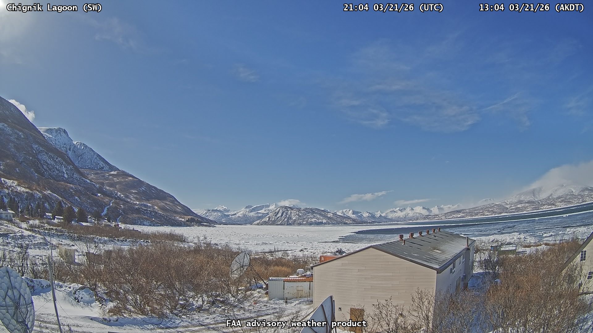 Chignik Lagoon — SouthWest live webcam
