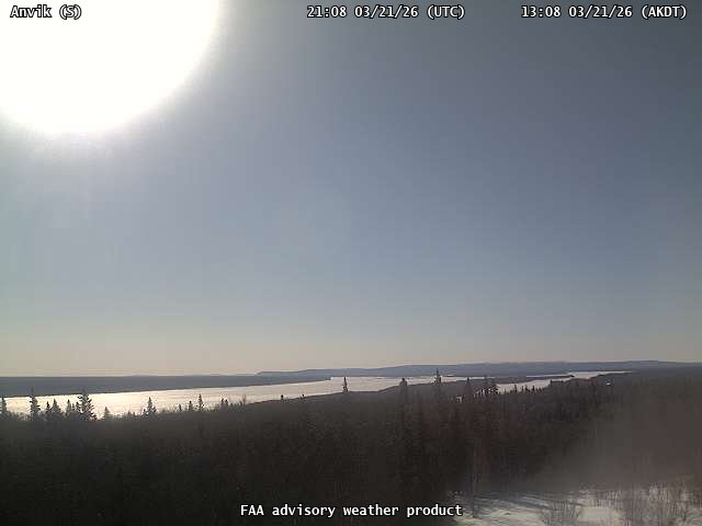 Anvik — South live webcam
