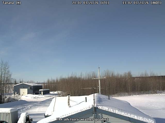 Tanana — West live webcam