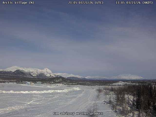Arctic Village — North live webcam