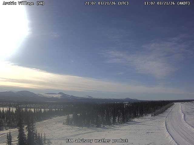 Arctic Village — SouthWest live webcam