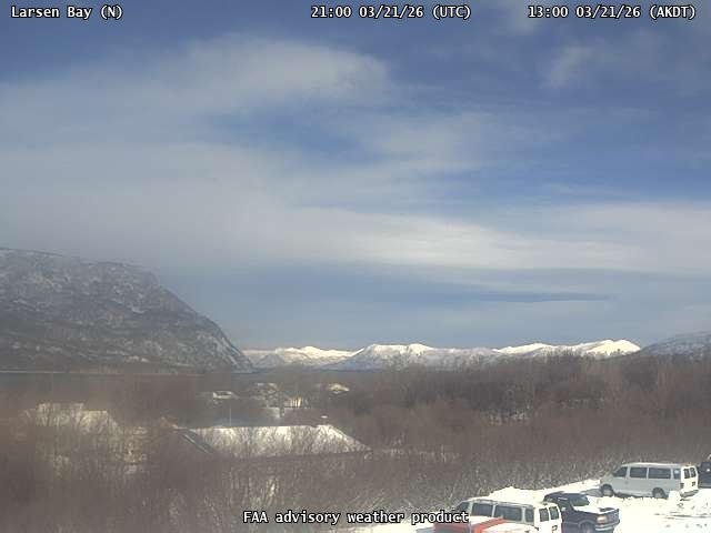 Larsen Bay — North live webcam