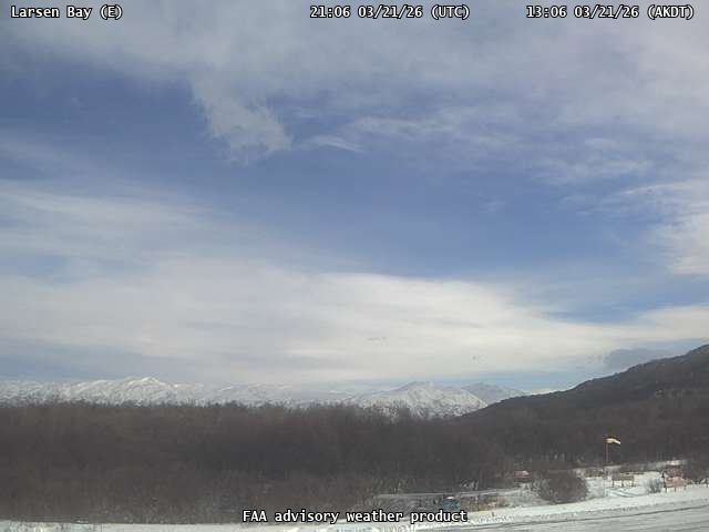 Larsen Bay — East live webcam