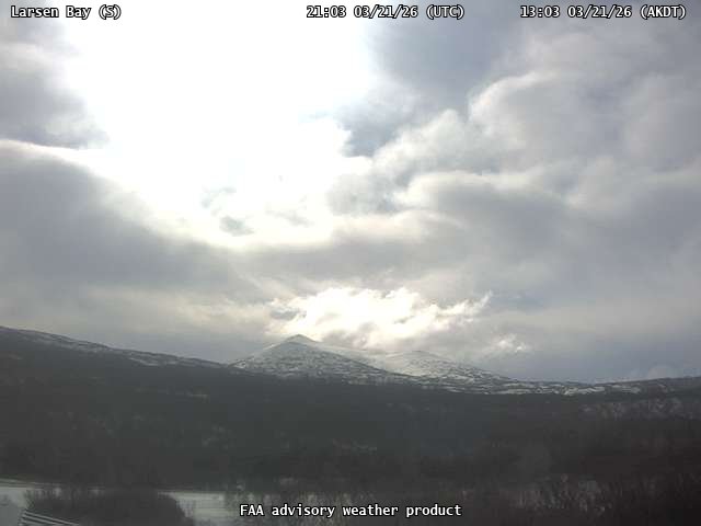 Larsen Bay — South live webcam