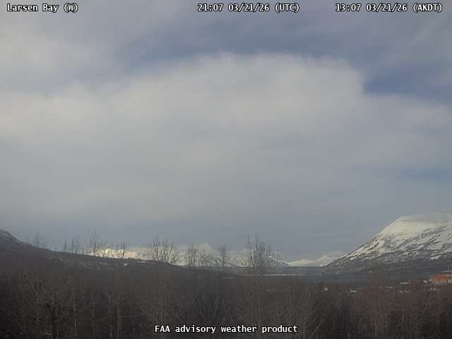 Larsen Bay — West live webcam