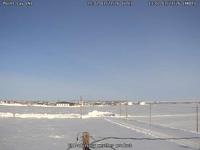 Point Lay — North live webcam