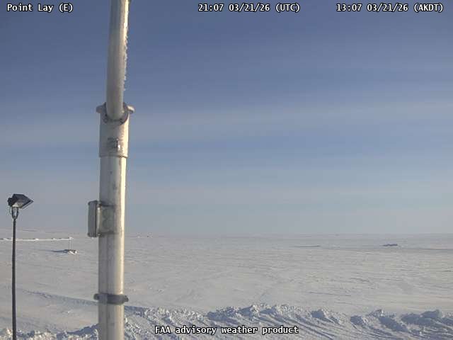 Point Lay — East live webcam