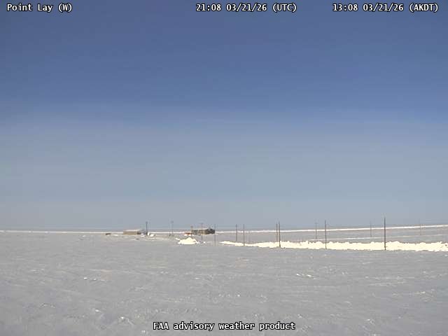Point Lay — West live webcam