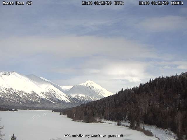 Moose Pass — North live webcam