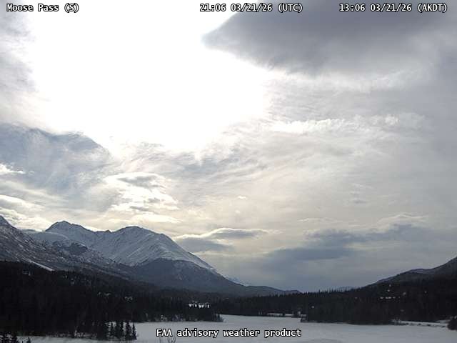 Moose Pass — South live webcam