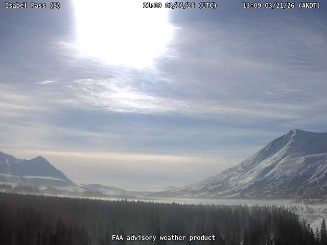 Isabel Pass — South live webcam