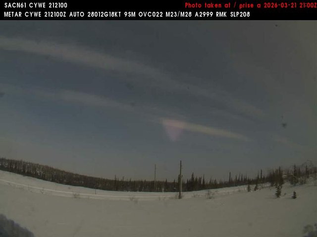 Wekweeti — NorthEast live webcam