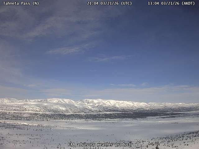 Tahneta Pass — North live webcam