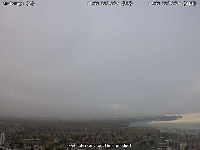 FAA Weather Camera — Anchorage, AK (Southwest)