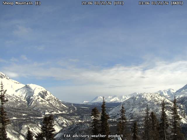 Sheep Mountain — East live webcam