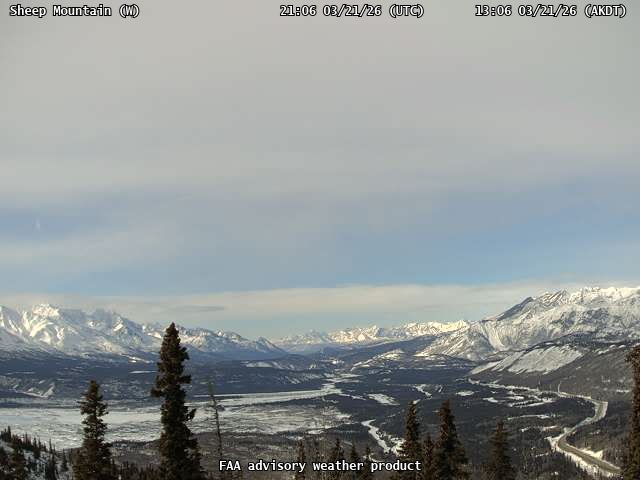 Sheep Mountain — West live webcam