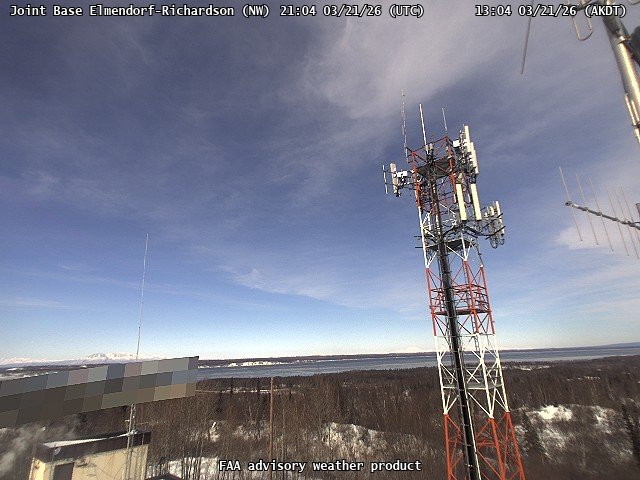 Joint Base Elmendorf-Richardson — NorthWest live webcam